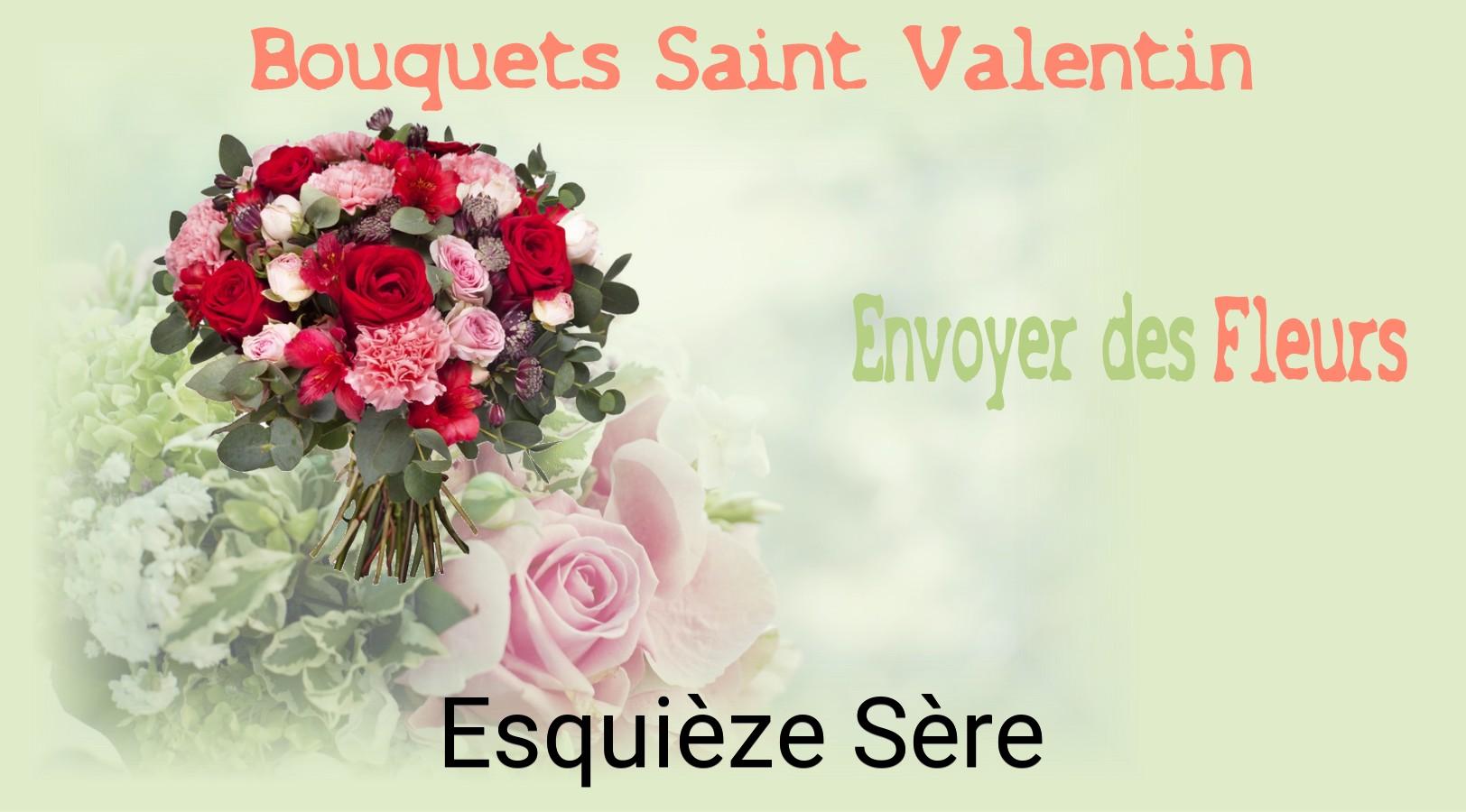 Roses de Saint-Valentin livrées à Esquièze-Sère